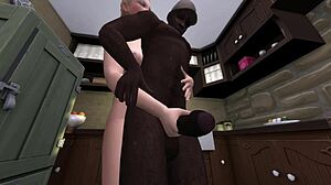 watch this blonde's fat ass clap on bbc with bonus pov throat action