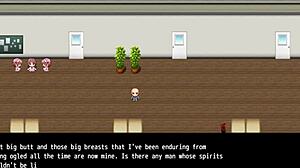 bold huge-titted cheerleader gets monster cock slammed in public gym part 4