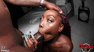 cece the chocolate goddess rims huge bbc eats ass squirts first time pov