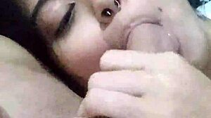 every night before bed this submissive brazilian teen slut debora prado gives sloppy deepthroat blowjobs 😋