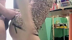 REALFEMBOY update 138 shows off crossdressing shemale curves in bedroom tease