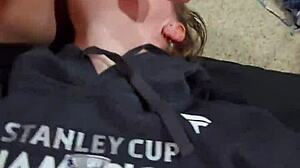 Isn't His Huge Creampie in Wife's Pussy Amazing!