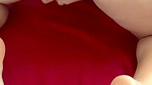 brazilian redhead alone caught fingering wet pussy on cam