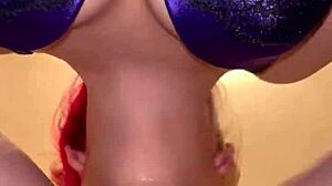 you like this salivating close-up sloppy wet blowjob ending with cum down throat?