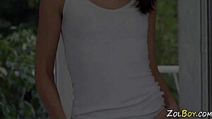 watch this kinky old whore piss solo in heels while fucking herself with toys