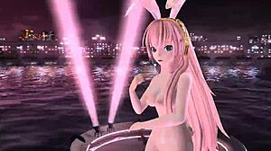 Want Hatsune Miku nude bunny tits and ass pounding?