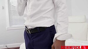 Stanley Long's massive shaft relentlessly drills into Mini Stallion's eager tight pussy