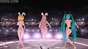 Want Hatsune Miku nude bunny tits and ass pounding?