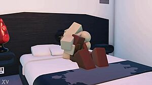 who knew roblox could inspire these wild outdoor blowjob and big tits riding scenes 😏🔥