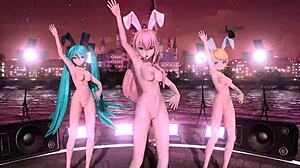 Want Hatsune Miku nude bunny tits and ass pounding?