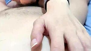 pov why do you cum so fast from my quick asian girlfriend bathroom handjob tease