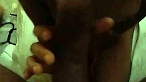 small tits babe hints at devouring that massive cock for her evening feast