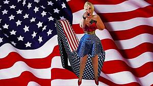 granny carmen the all-american gilf gets fucked hard and creampied up close