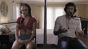 anna claire clouds petite blonde rips clothes for alex jones monster cock orgasm in casting