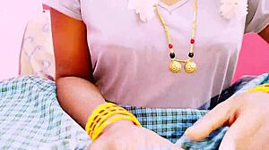 Whispered Desires Fuel Telugu Couple's Intense Hardcore Session