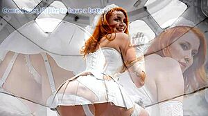 The Honeymoon Day 1 Taking Off Part 1 AI Leather Milf Bride Fantasy!