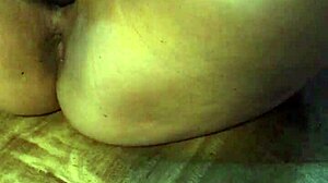 Horny hot Latina housewife MILF spreads wide with dildo toys for close-up wet pussy masturbation on amateur homemade video!