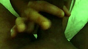 small tits babe hints at devouring that massive cock for her evening feast