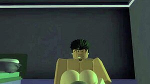 chubby latina explores roblox condo 2 in casual fun session