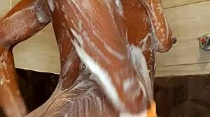 damn this sexy curvy black babe in ripped lingerie... she's a horny fat whore dripping wet with dildo toys on her huge ass and pussy makin' me so horny ya know?