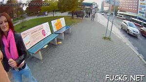 Hidden Camera Captures Slutty Teen Riding Massive Ramrod Secretly