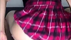 after uni party she passionately kisses best friend in bathroom leading to tight orgasm