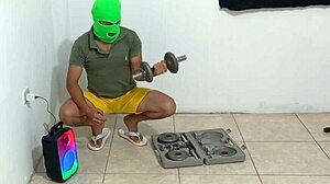 wanna watch me sneak into stepson's gym for acrobatic doggystyle after flirting hard?