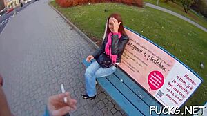 Hidden Camera Captures Slutty Teen Riding Massive Ramrod Secretly