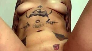 Trembling as my sub worships my emo body, tastes my mouth, gets POV gift