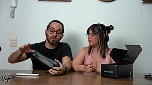 i'm reviewing twirl male sex toy by cupsland feels amazing on my pussy