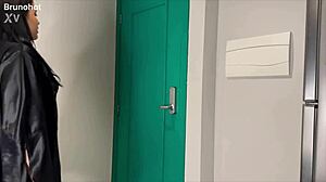 naughty neighbor calls hung guy home for bareback fun