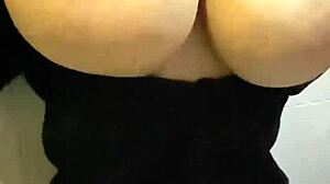 horny hijab neighbor i fuck her big tits ass hidden in parking omg 😩