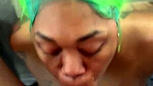 Ghetto Ass Deepthroat Throat Training Pounding