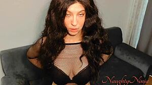 Step-Sister Caught Stealing Punished Doggystyle Creampie