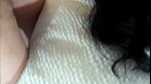 Shy Submissive Petite Teen Sucks Cock And Fucks Bound Blindfolded