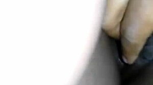 suggestive black ass begs for licking before fat pussy muff dive