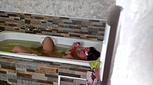 Hey Dana Barzagli and Luna, roommate spying on your jacuzzi squirting?