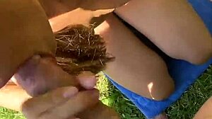 Perfect 18YO Yoga Teen Risks Outdoor Deepthroat POV Blowjob