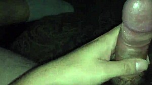 ebony babe teases with her skills on pale shaft intriguing contrast