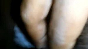 suggestive black ass begs for licking before fat pussy muff dive