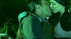 brooke ballentyne takes that ranch hand cock deep outdoors by the fire