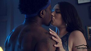 Busty Goddess Rubs Clit to Orgasm on Massive BBC Thrusts