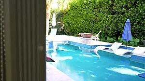 young guy spies on milf angelica amore getting hardcore with leo valentino