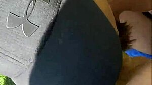 Perfect 18YO Yoga Teen Risks Outdoor Deepthroat POV Blowjob