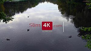 Margo Von Teese's Skinny 18+ Body Rides BF in Cowgirl After Outdoor Walk Fun