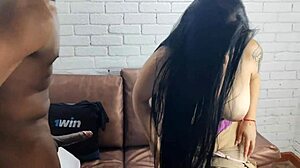 Antonella Jones Takes First BBC Anal Cumfill