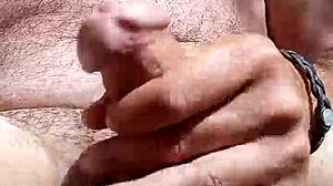 Woman masturbates surrounded by lush nature