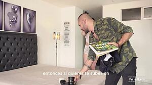 Yo 😍 gourmand model Jade Mercury's big cock ride got me drooling... deepthroat creampie action!