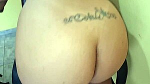 big ass slut bends over takes hot creampie bareback in her gaping hole