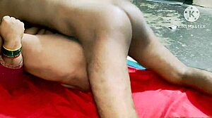 Dirty Indian mom Tina bends over for huge BBC deepthroat pounding rough doggystyle pussy slam